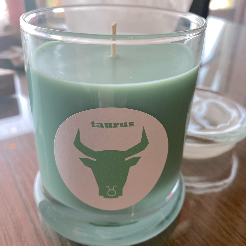 Taurus Horoscope Candle
